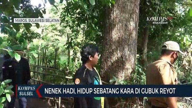 Nenek Hida, Hidup Sebatang Kara Di Gubuk Reyot