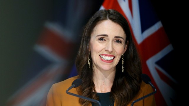 New Zealand Prime Minister Jacinda Ardern Celebrates 0 Coronavirus Cases Reported
