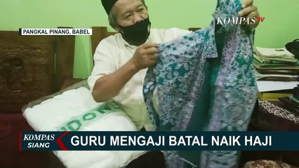 Puluhan Tahun Menabung, Pasangan Guru Ngaji Batal Berangkat Haji