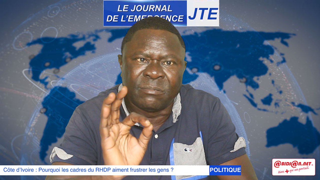 JTE : Gbi de fer aux cadres du RHDP, « arrêtez de frustrer les gens »