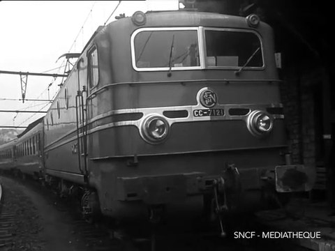 SNCF - Record du monde de vitesse sur rail - 1954