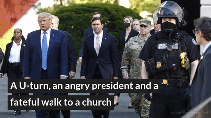 A U-turn, an angry president and a fateful walk to a church, and other top stories from June 09, 2020.