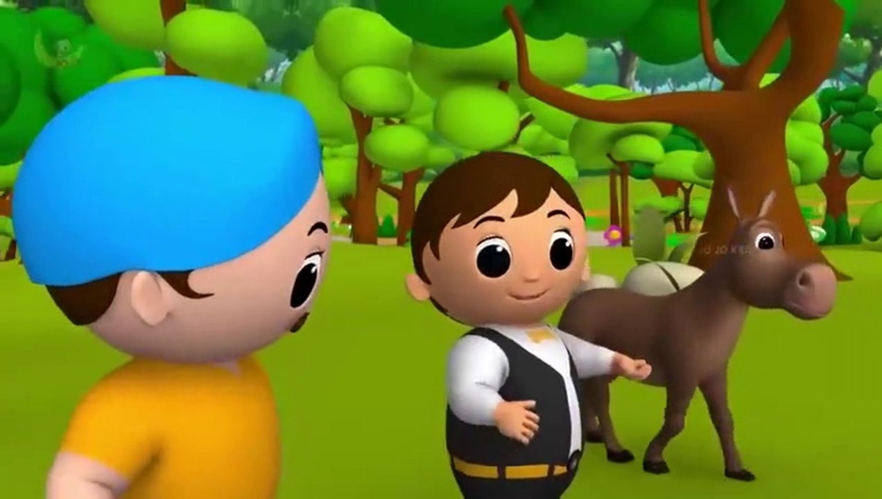 Magical Donkey Hindi Story - जादुई गधा की हिन्दी कहानी - 3D Animated Kids Hindi Moral Stories