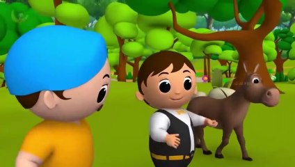 Magical Donkey Hindi Story - जादुई गधा की हिन्दी कहानी - 3D Animated Kids Hindi Moral Stories