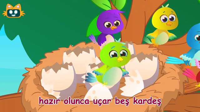 Beş Küçük Kardeş - Sayıları Öğreniyorum - Okul Öncesi Sayılar