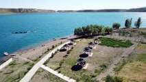 Aygır Gölü, bungalov evleri ve kamp alanlarıyla doğaseverleri bekliyor - BİTLİS