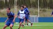 Primer entrenamiento de Osasuna  en la semana previa a renudar la liga en Primera división