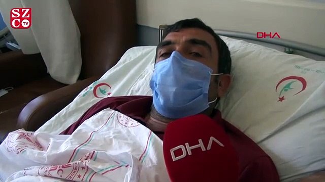 Teröristlerin saldırısından yaralı kurtulan şoför: Camları kırıp, arkadaşlarımı araçtan çıkardım