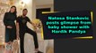 Natasa Stankovic posts glimpse from baby shower with Hardik Pandya