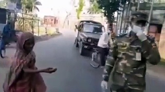 Salute Bangladeshi army because of helping the poor people sessions of Pestilence corona virus