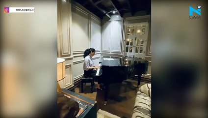 Watch, Kangana Ranaut plays 'Love Story' cover on piano