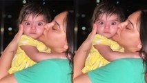 Mahi Vij ने बेटी Tara को किया KISS तो ऐसा था Tara का Reaction; तस्वीर हो रही है Viral | FilmiBeat