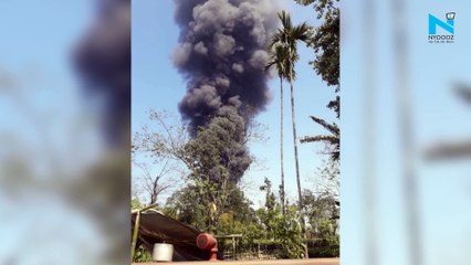Massive fire at Assam's Baghjan oil field in Tinsukia