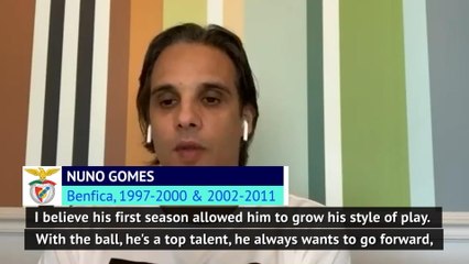 Скачать видео: Diego Simeone the right mentor for Joao Felix says former Benfica striker Nuno Gomes