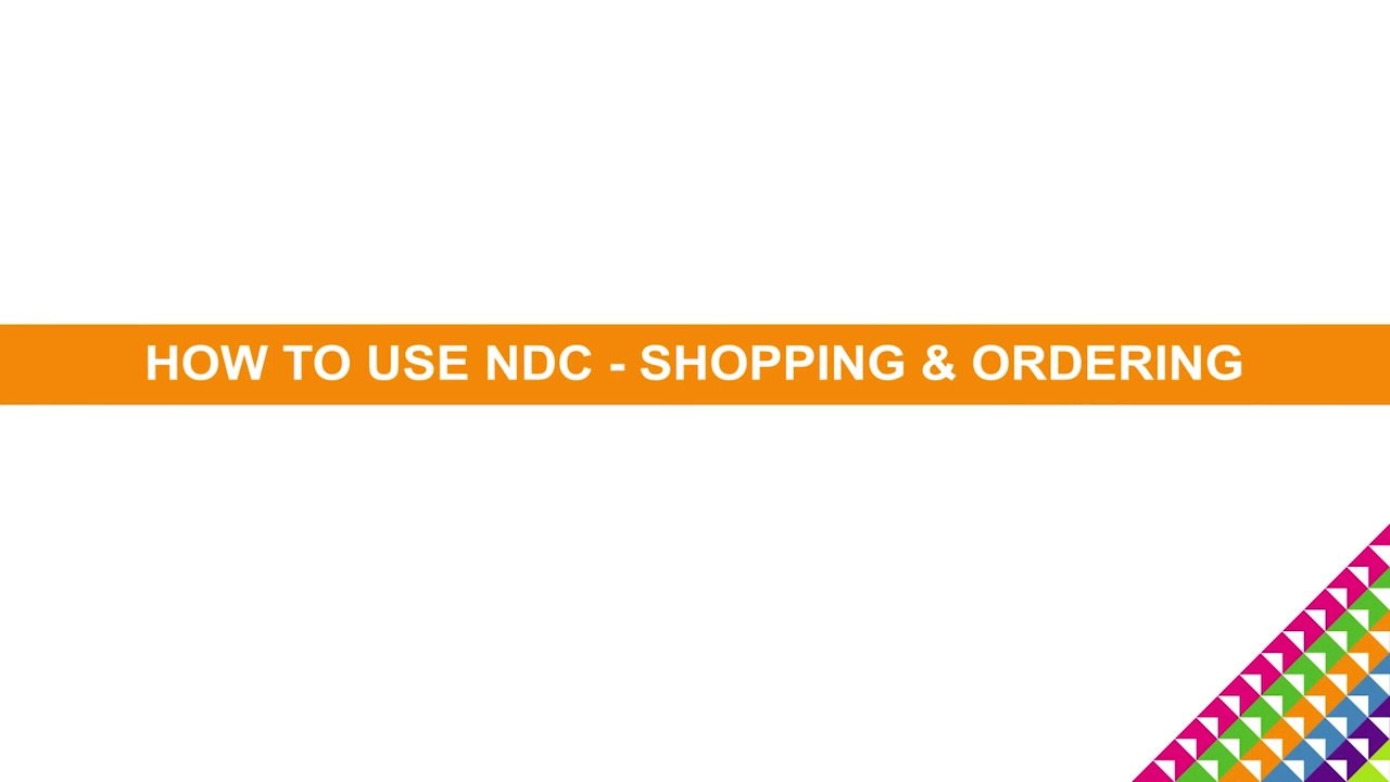 Understanding NDC - Shopping and Ordering