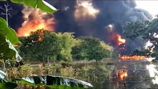 Massive fire breaks out at Assam's Baghjan oil well
