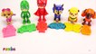 PJ Masks & Paw Patrol Play Doh Can Heads & Play Doh Molds