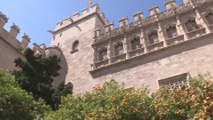 La lonja, el monumento más visitado de Valencia, reabre tras el coronavirus