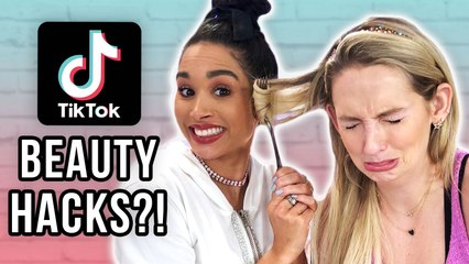 SURVIVING TikTok Beauty Hacks!!