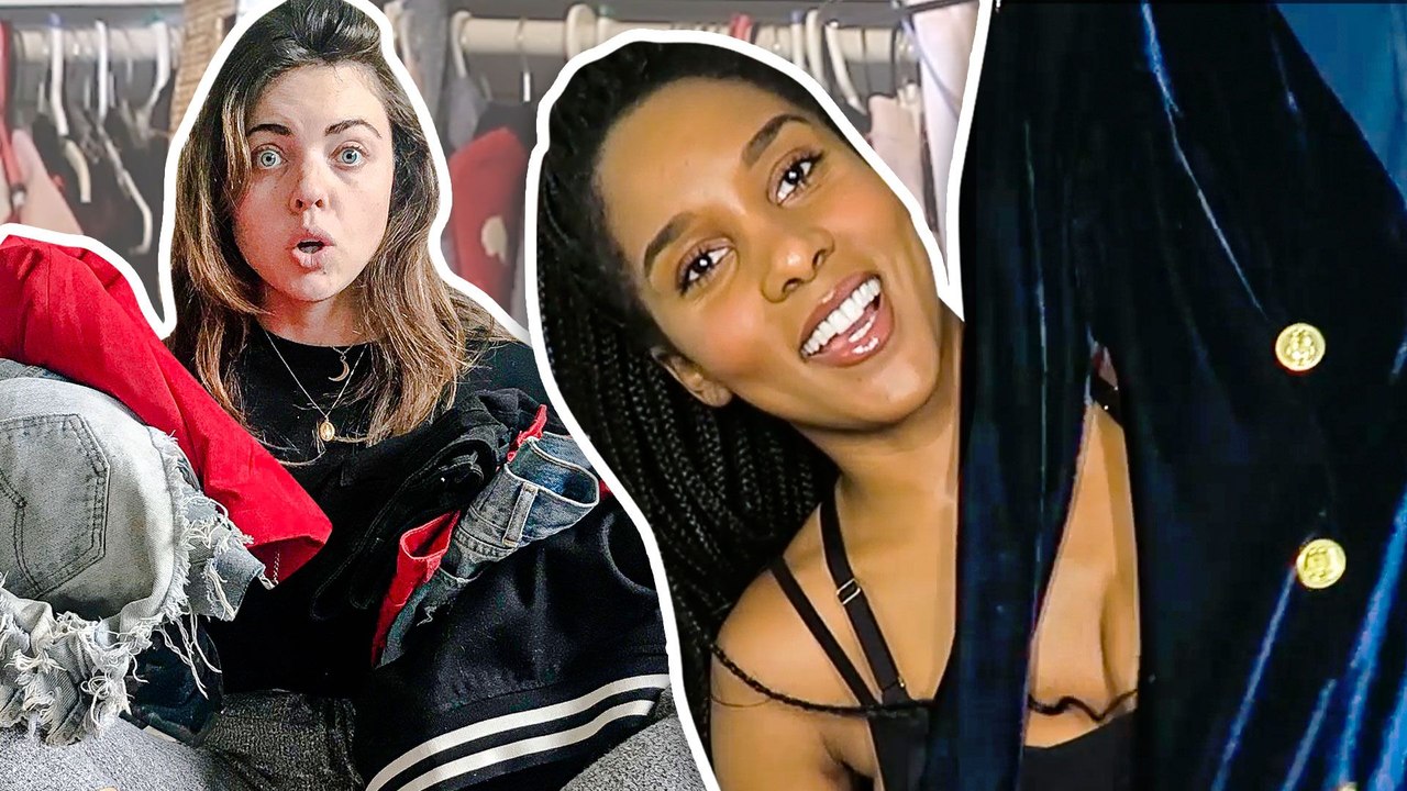 Cleaning Out Our Closets! (Try On & Massive Declutter)
