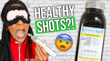 Healthy Shot Blindfolded Taste Test!