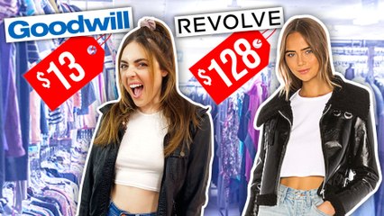 We Try Recreating Expensive Outfits at Goodwill!