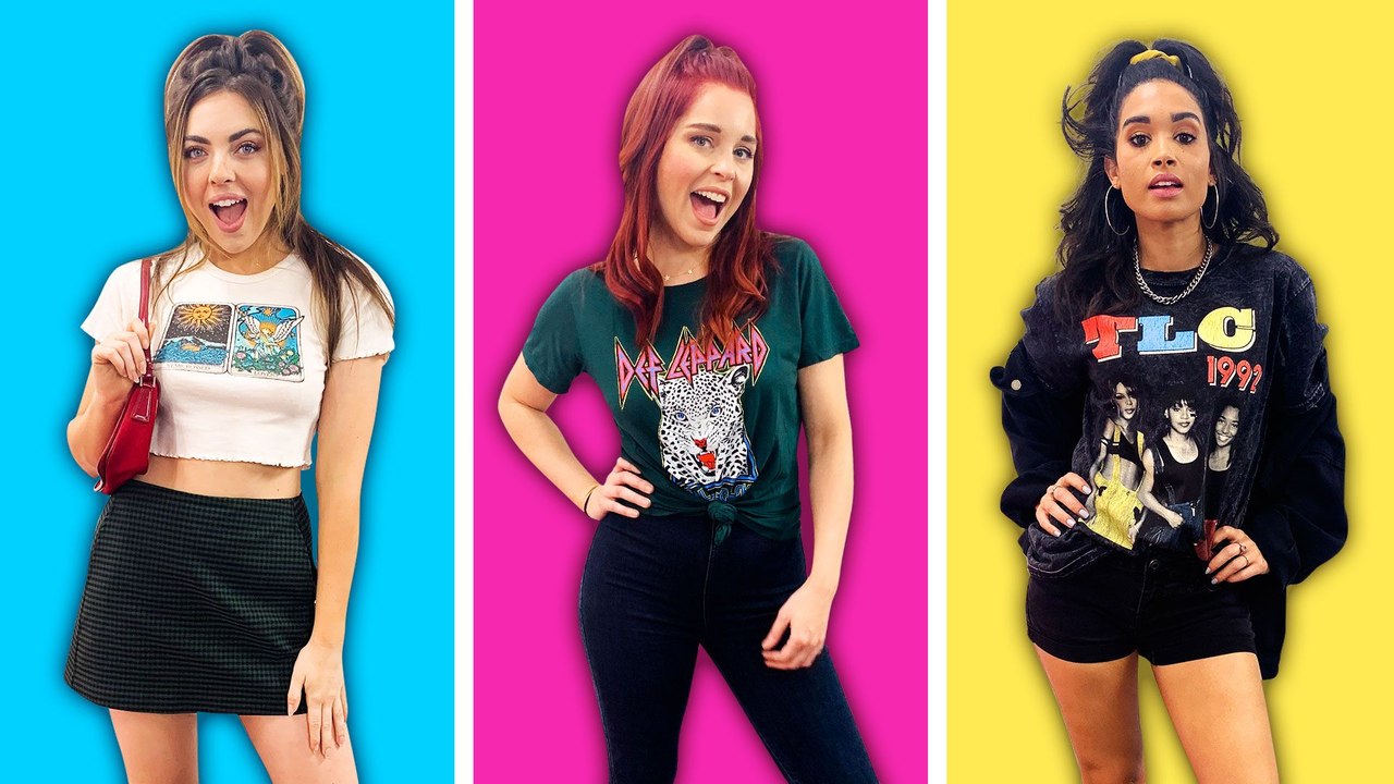 9 Different Ways We Style Graphic Tees! (Style 3 Way)