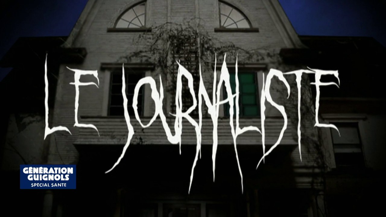 Le journaliste, toujours là pour vous terroriser - Les Guignols - CANAL+