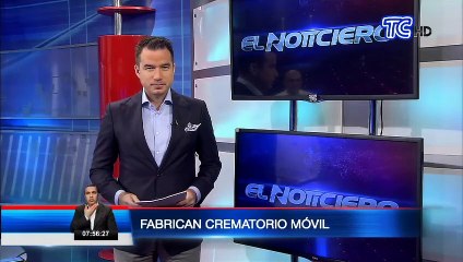 Fabrican crematorio móvil en Riobamba