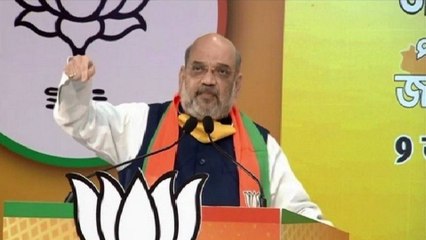 Shah challenges Mamata Banerjee to present 'Vikas ka Hisab'