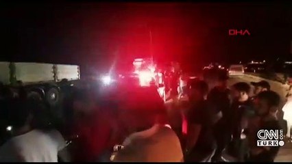 Gece gezmesi kaza ile son buldu | Video