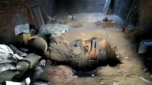 थाना भवन में जानलेवा धुएं से किसानों का दम घुटने की हालत