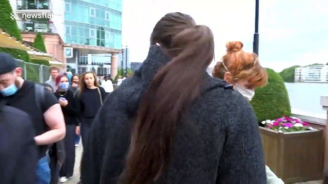 'Racists will be bitten': Anti-racism puppy patrol attend Black Lives Matter protest in London