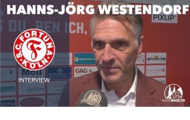 Fortuna-Präsident Hanns-Jörg Westendorf glaubt an bessere Zeiten