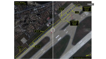 38노스 "평양 열병식 훈련장에 '군사장비 보관' 건물 신축" / YTN