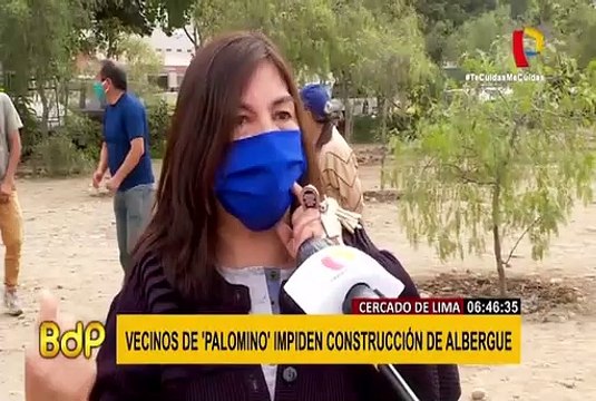 Cercado de Lima: vecinos de Palomino impiden construcción de albergue