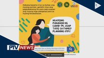 'Usap Tayo' inilunsad ng DOH sa ilalim ng family planning campaign