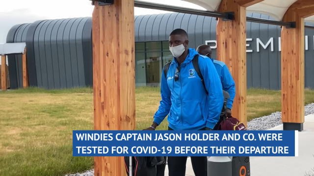 West Indies arrive in England ahead of Test series