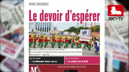 REVUE DE PRESSE CAMEROUNAISE DU 09 JUIN 2020