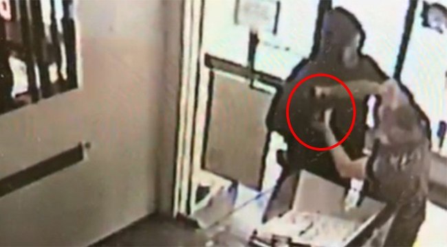 Kuyumcuyu soymaya çalışan şüpheli sert kayaya çarptı