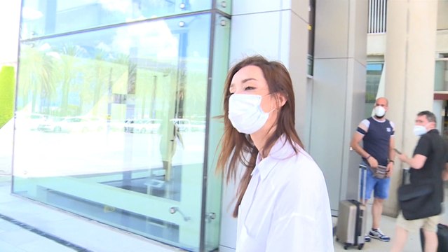 Adara Molinero ya está instalada en su casa de Palma de Mallorca