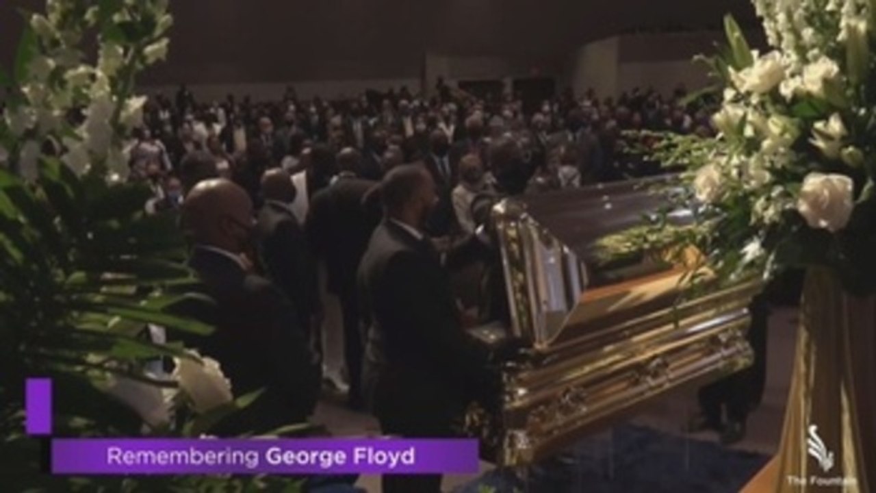 Estados Unidos despide a George Floyd en un funeral por "el cambio”