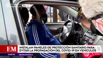 Edición Mediodía: Instalan paneles de protección sanitario contra el Covid-19 en vehículos (HOY)