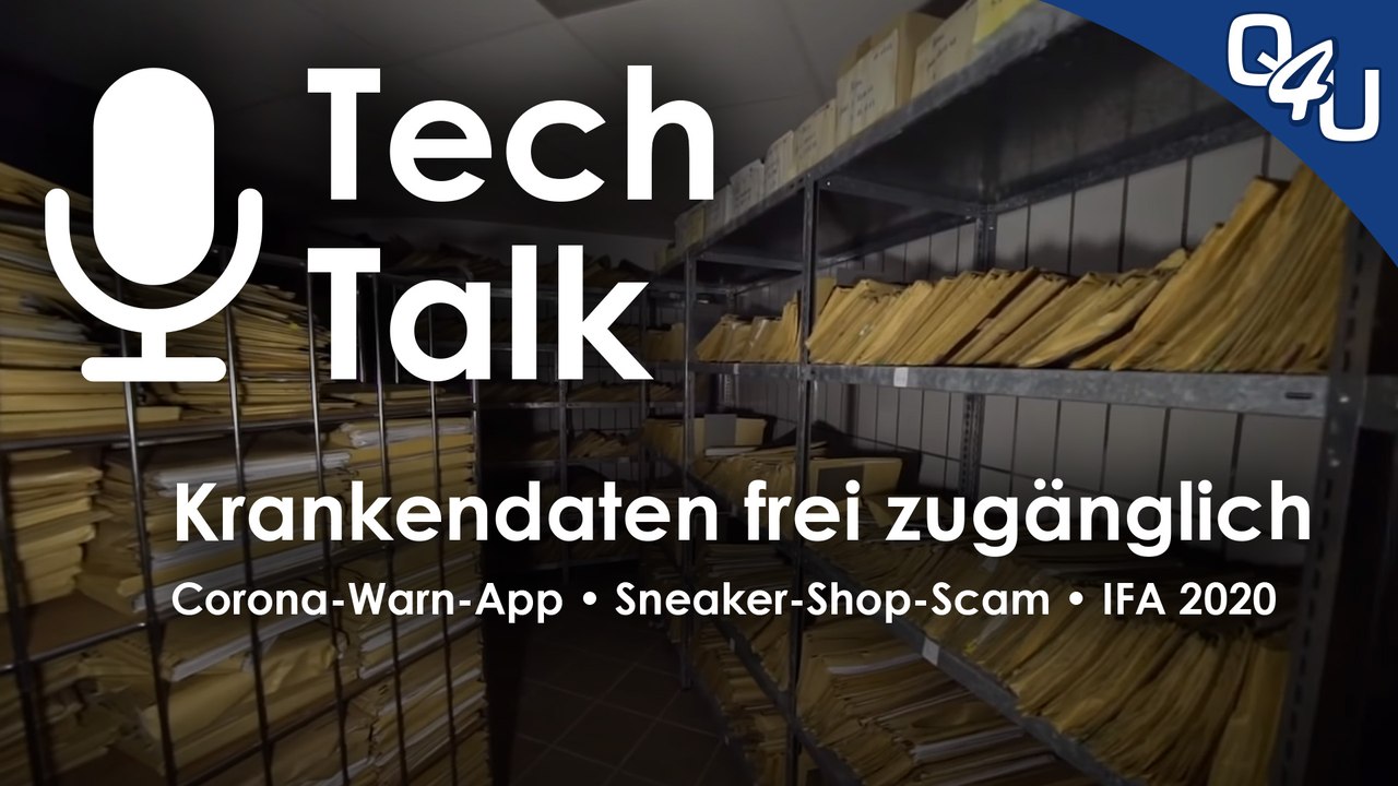 Krankendaten frei zugänglich, Corona-Warn-App, IFA 2020, Urbandoo | QSO4YOU.com Tech Talk #27