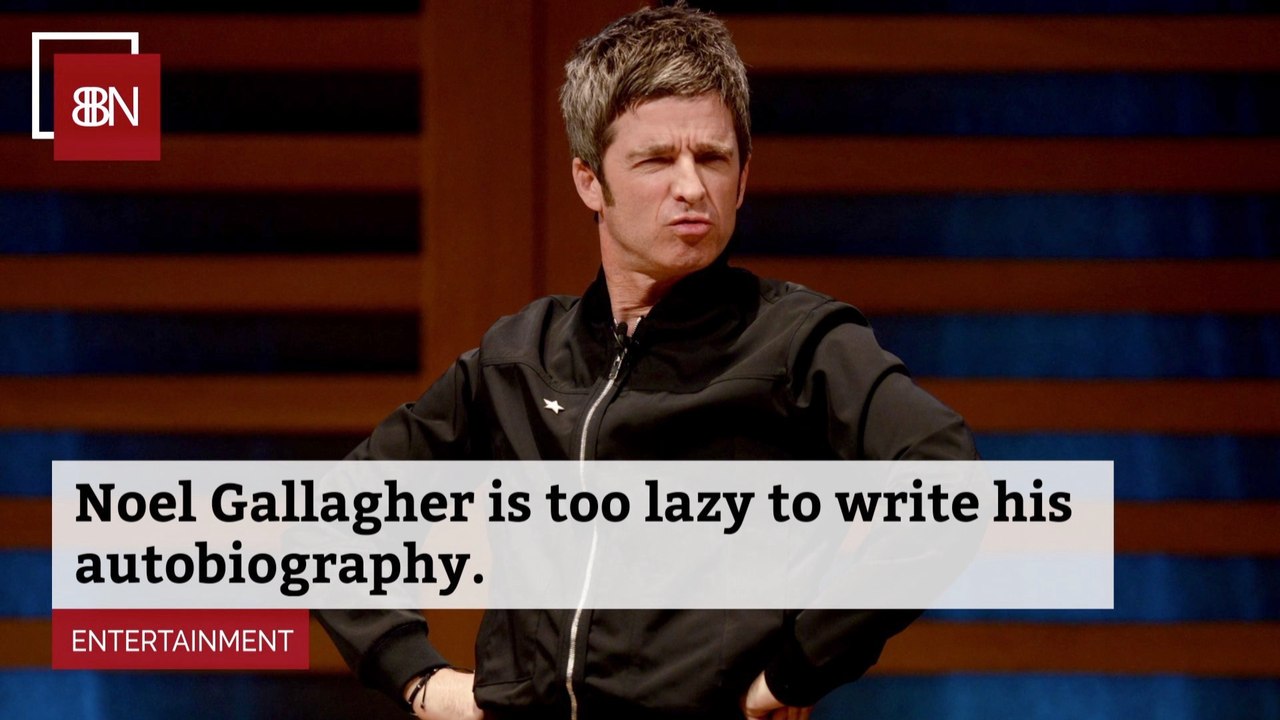 Noel Gallagher Is Lazy