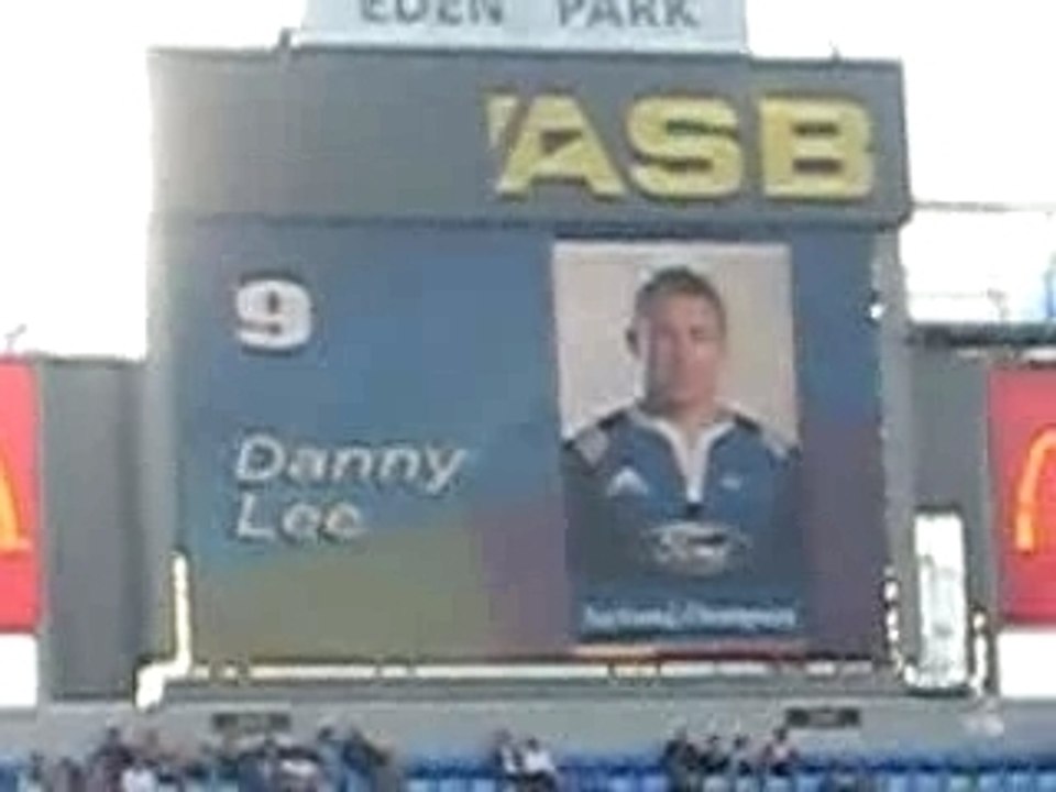 Auckland Blues vs Waikato Chiefs Super 14 2008 Presentation