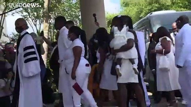 В США простились с Джорджем Флойдом