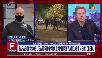 Runners: transforman avenidas en peatonales