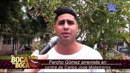 "La vaca no se acuerda cuando fue ternera": Fercho Gómez responde a Carlos José Matamoros