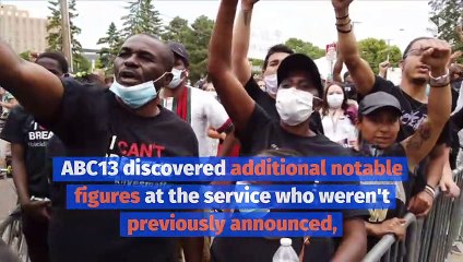 Jamie Foxx, Channing Tatum and Others Attend George Floyd's Funeral